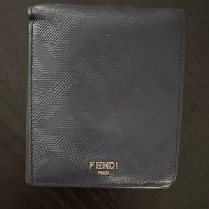 Fendi Navy Blue Wallet